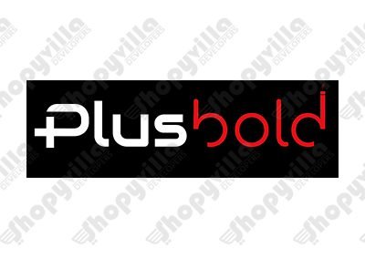 Plusbold logo